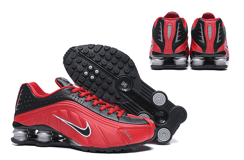 nike shox R4 shoes men-red/black